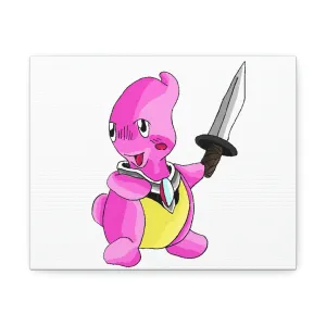 Curswordsman Stretched Canvas