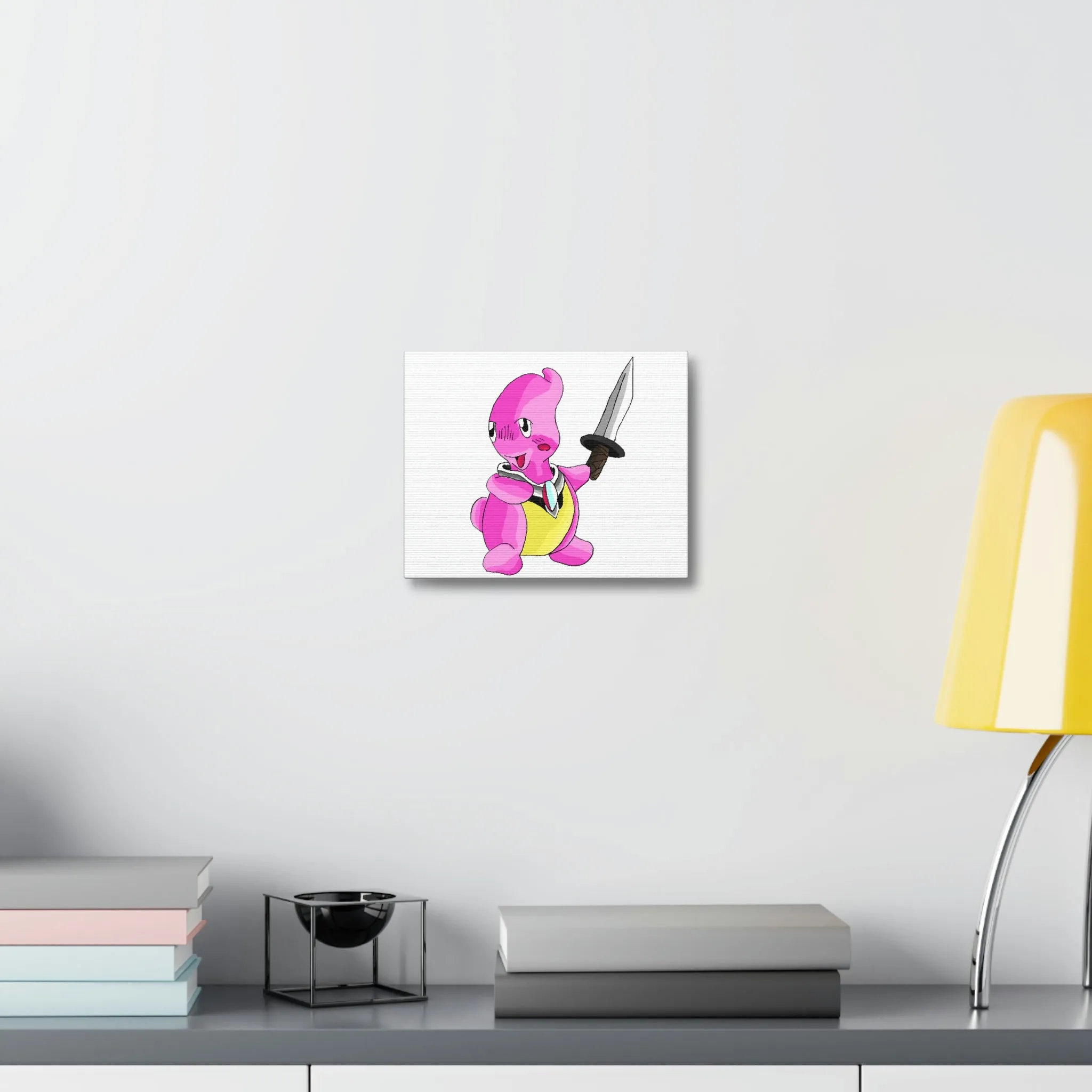 Curswordsman Stretched Canvas