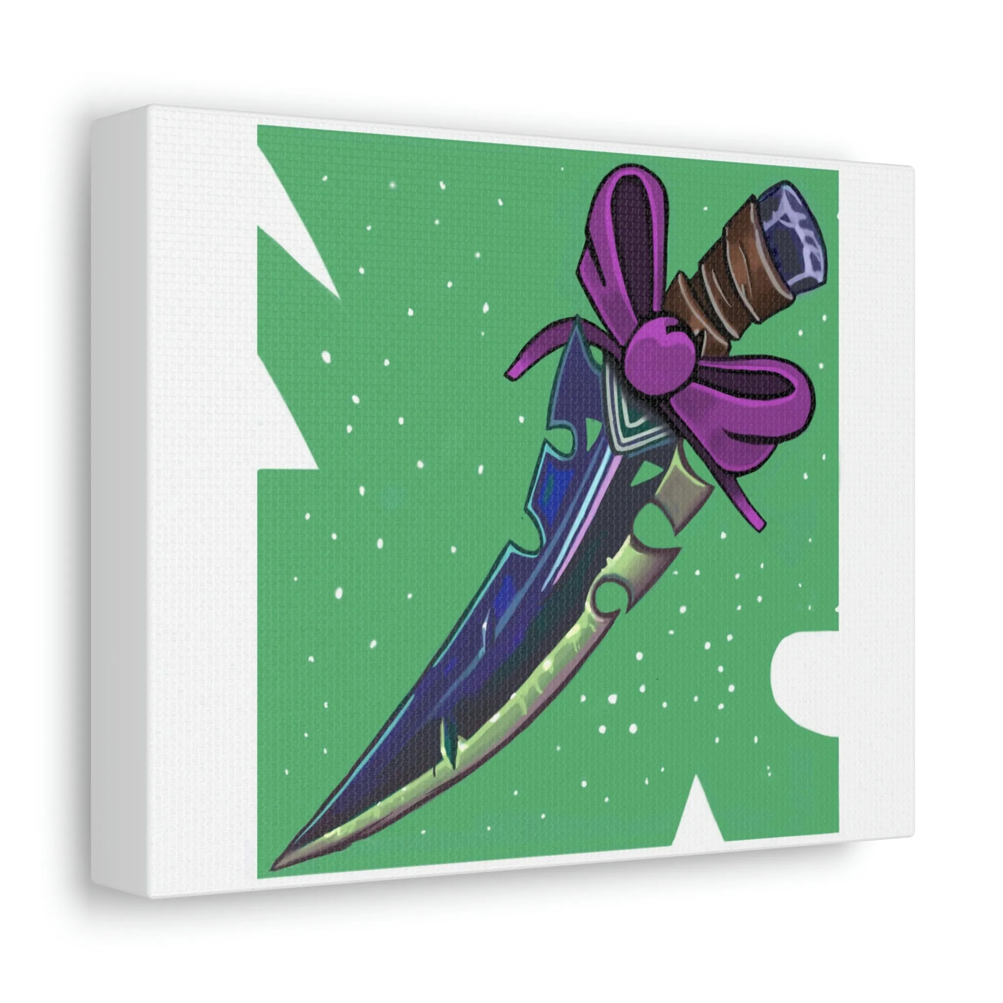 Dagger Stretched Canvas