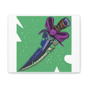 Dagger Stretched Canvas