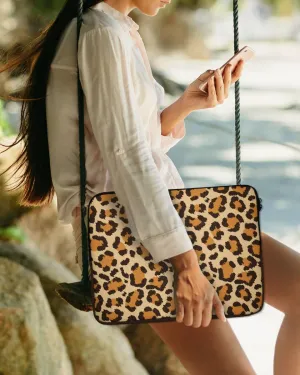 Designer Laptop Sleeve Bags With Leopard Print