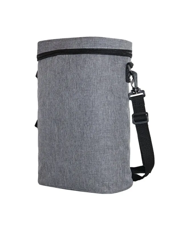 Double Wine Cooler Bag with Insulation and Adjustable Shoulder Strap