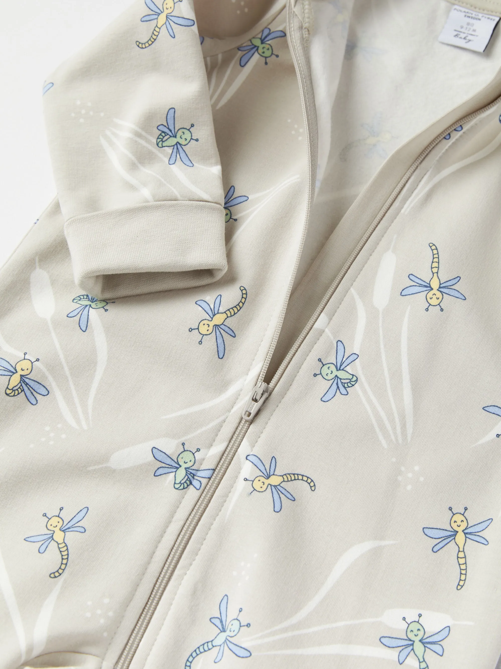 Dragonfly Print  Baby All-in-one