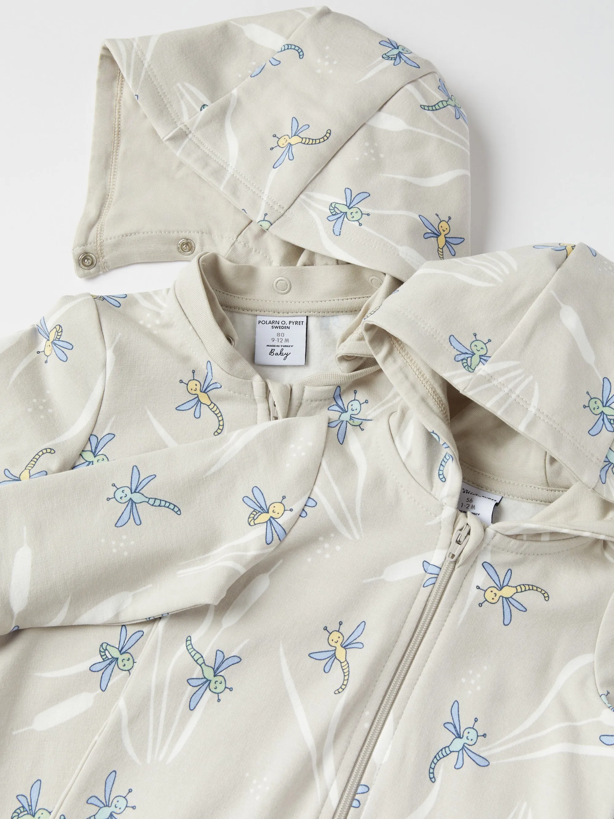 Dragonfly Print  Baby All-in-one