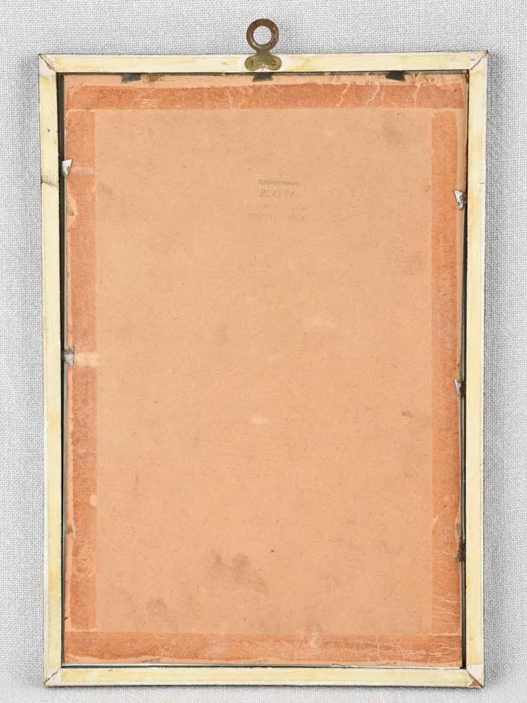 Early 20th century botanic art - melampyre des champs 12½" x 8¼"