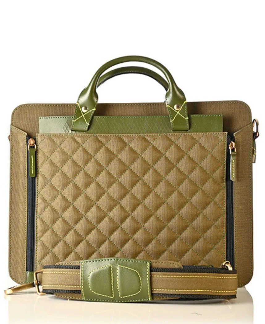 Ecru Laptop Bag