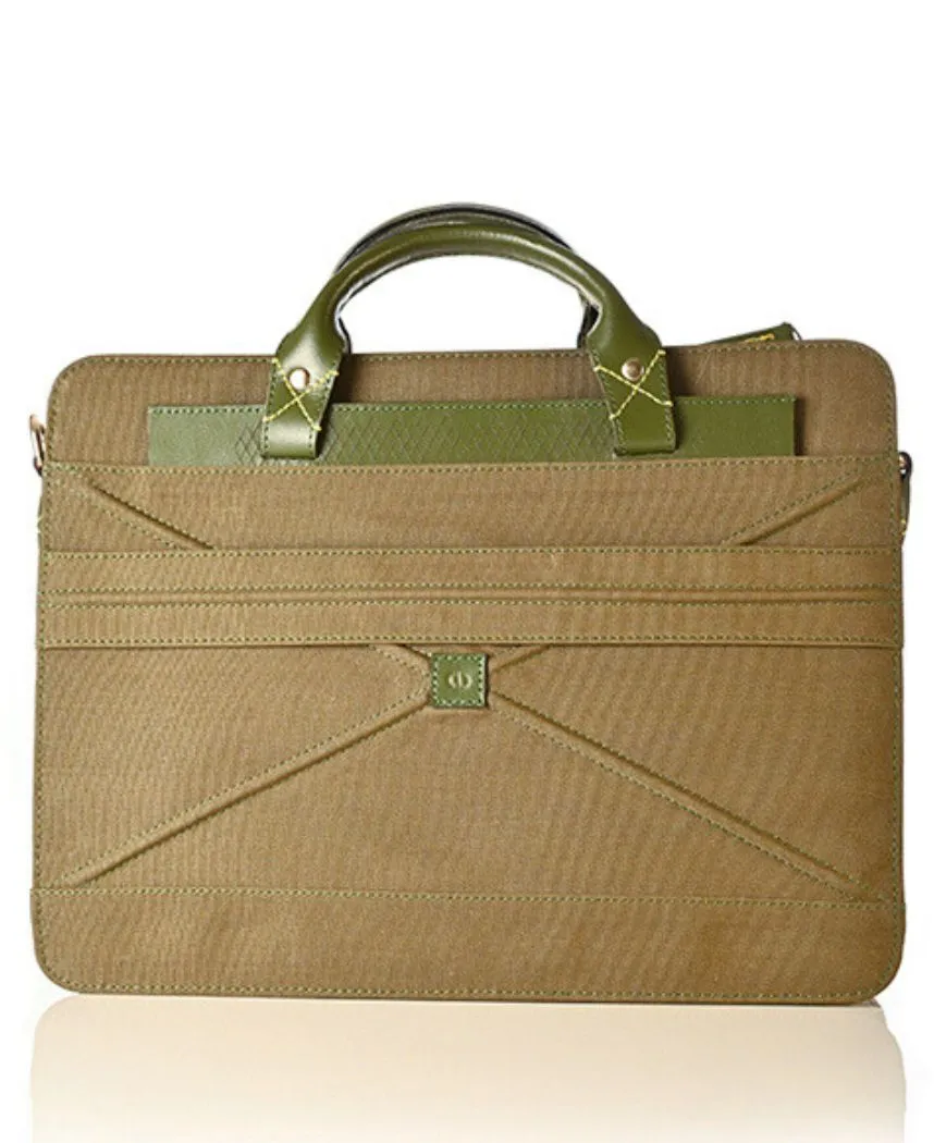 Ecru Laptop Bag