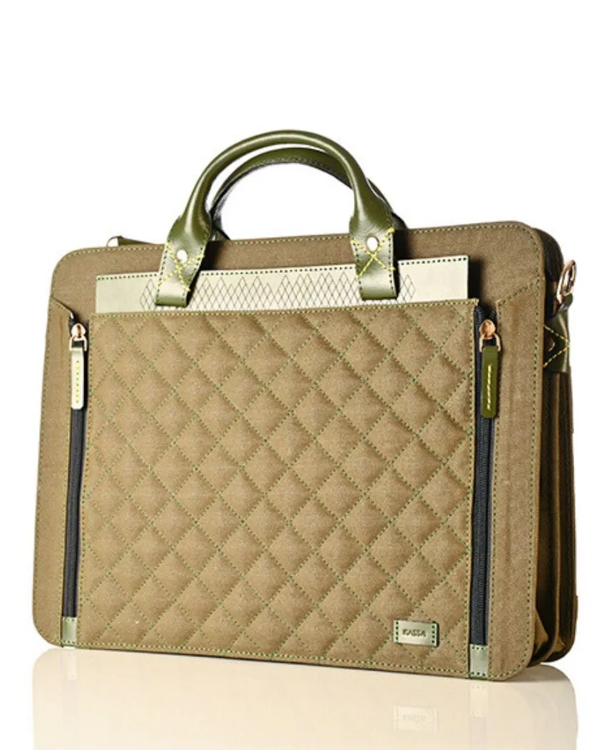 Ecru Laptop Bag