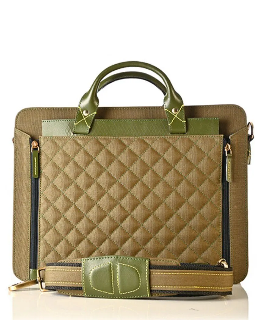 Ecru Laptop Bag