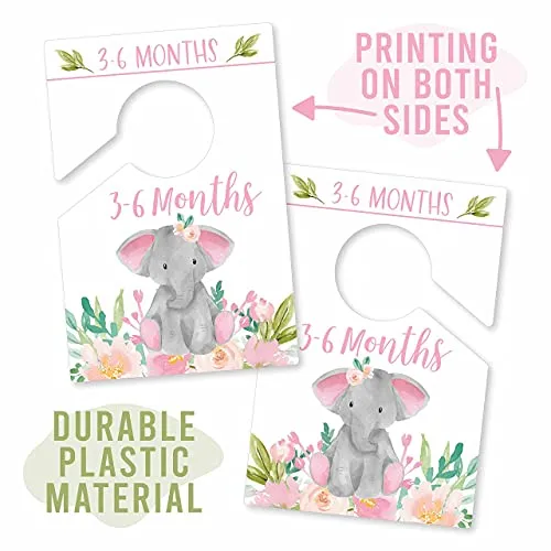 Elephant Baby Closet Dividers