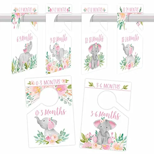 Elephant Baby Closet Dividers