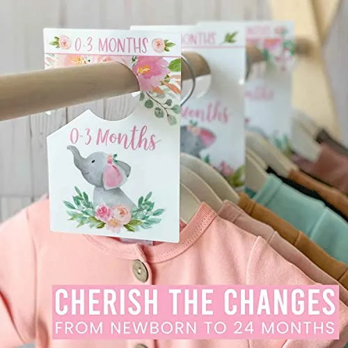 Elephant Baby Closet Dividers