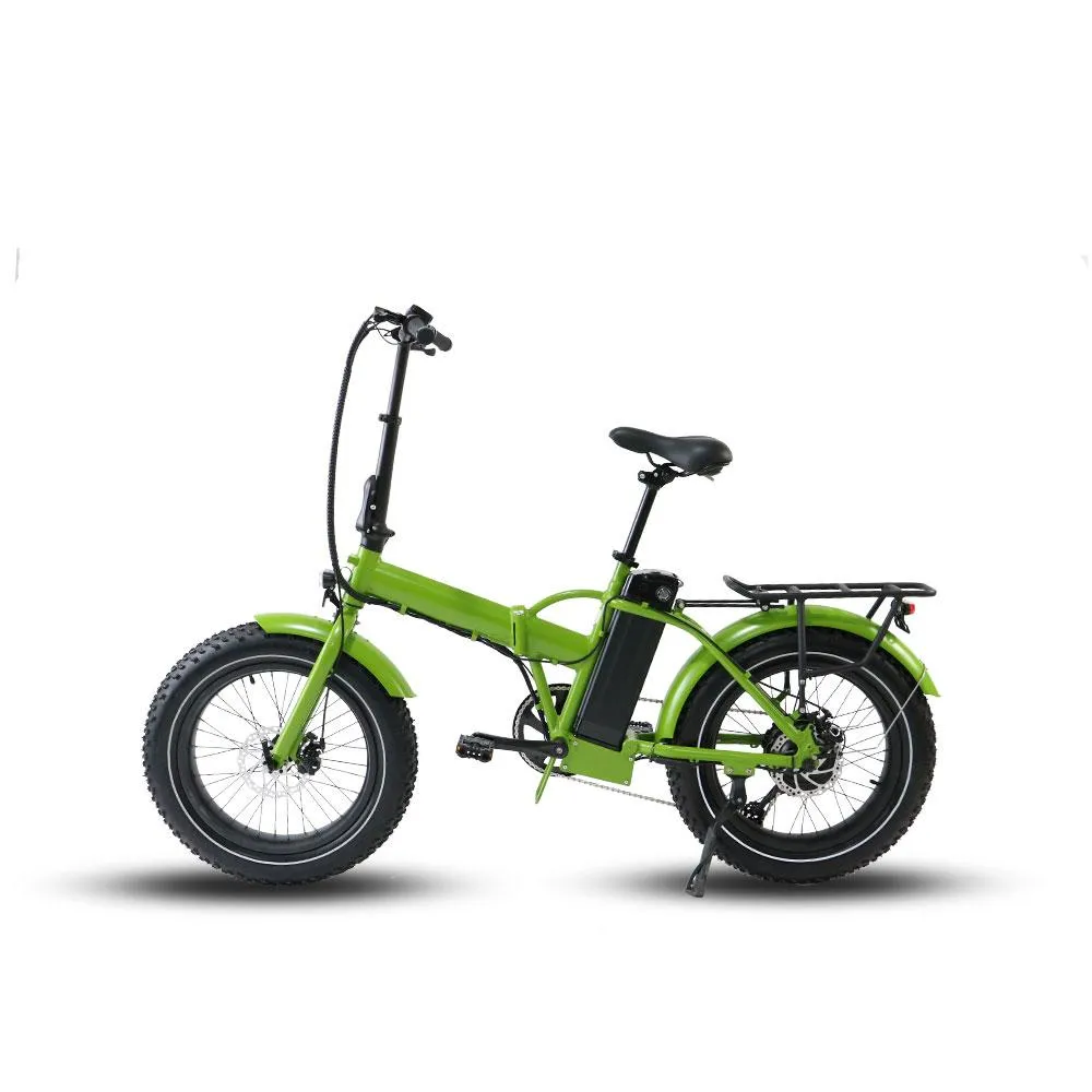 Eunorau 48V 500W 20'' E-FAT-MN Foldable Fat Tire Commuter Electric Bike