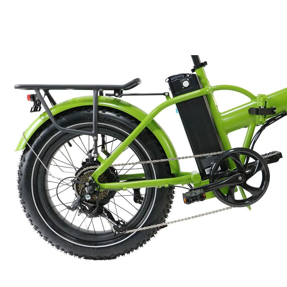 Eunorau 48V 500W 20'' E-FAT-MN Foldable Fat Tire Commuter Electric Bike