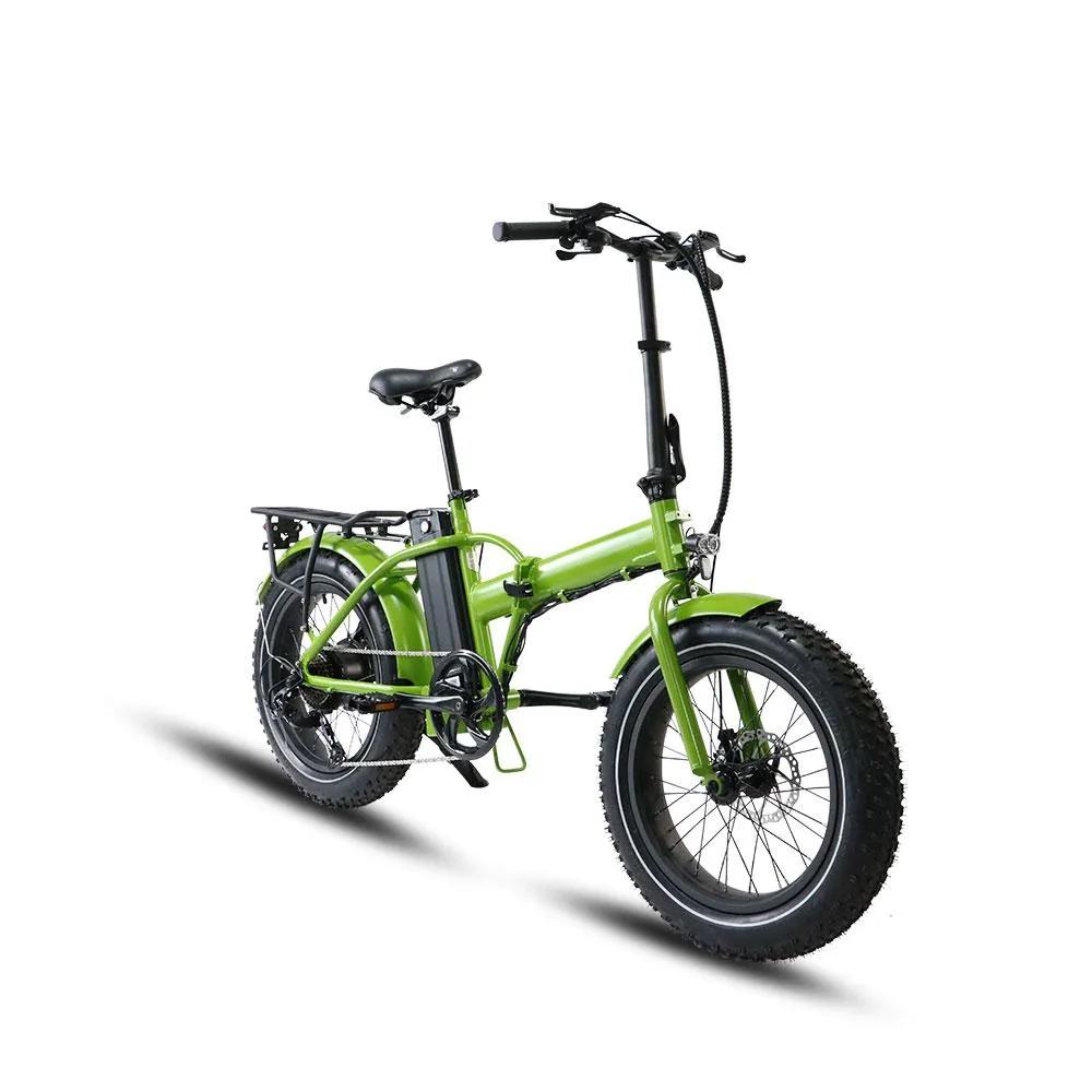 Eunorau 48V 500W 20'' E-FAT-MN Foldable Fat Tire Commuter Electric Bike