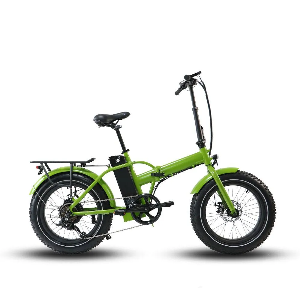 Eunorau 48V 500W 20'' E-FAT-MN Foldable Fat Tire Commuter Electric Bike