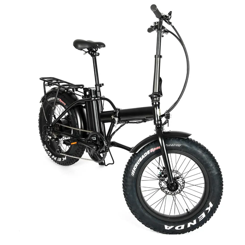 Eunorau 48V 500W 20'' E-FAT-MN Foldable Fat Tire Commuter Electric Bike