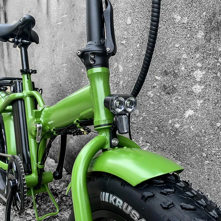 Eunorau 48V 500W 20'' E-FAT-MN Foldable Fat Tire Commuter Electric Bike