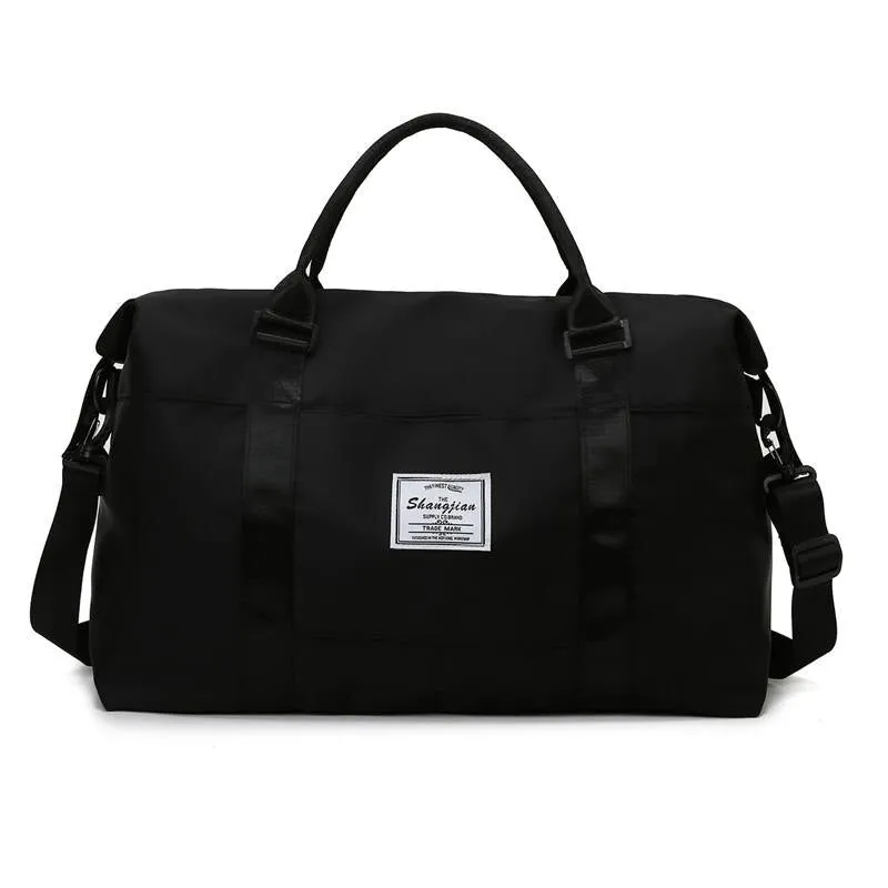 Fashion Women's Travel Bag Sports Fitness Bags Large Capacity Weekend Bag Waterproof Hand Luggage Suitcases Duffle Cabin Bag