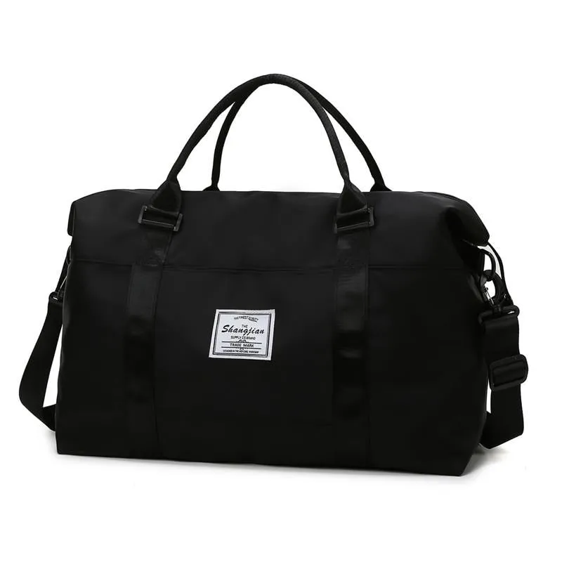 Fashion Women's Travel Bag Sports Fitness Bags Large Capacity Weekend Bag Waterproof Hand Luggage Suitcases Duffle Cabin Bag