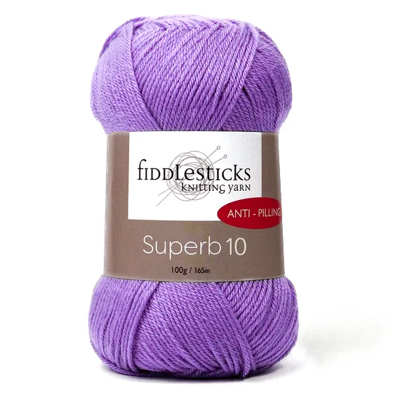 Fiddlesticks Superb 10 Knitting Yarn