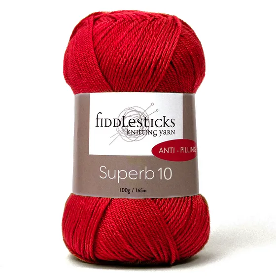 Fiddlesticks Superb 10 Knitting Yarn