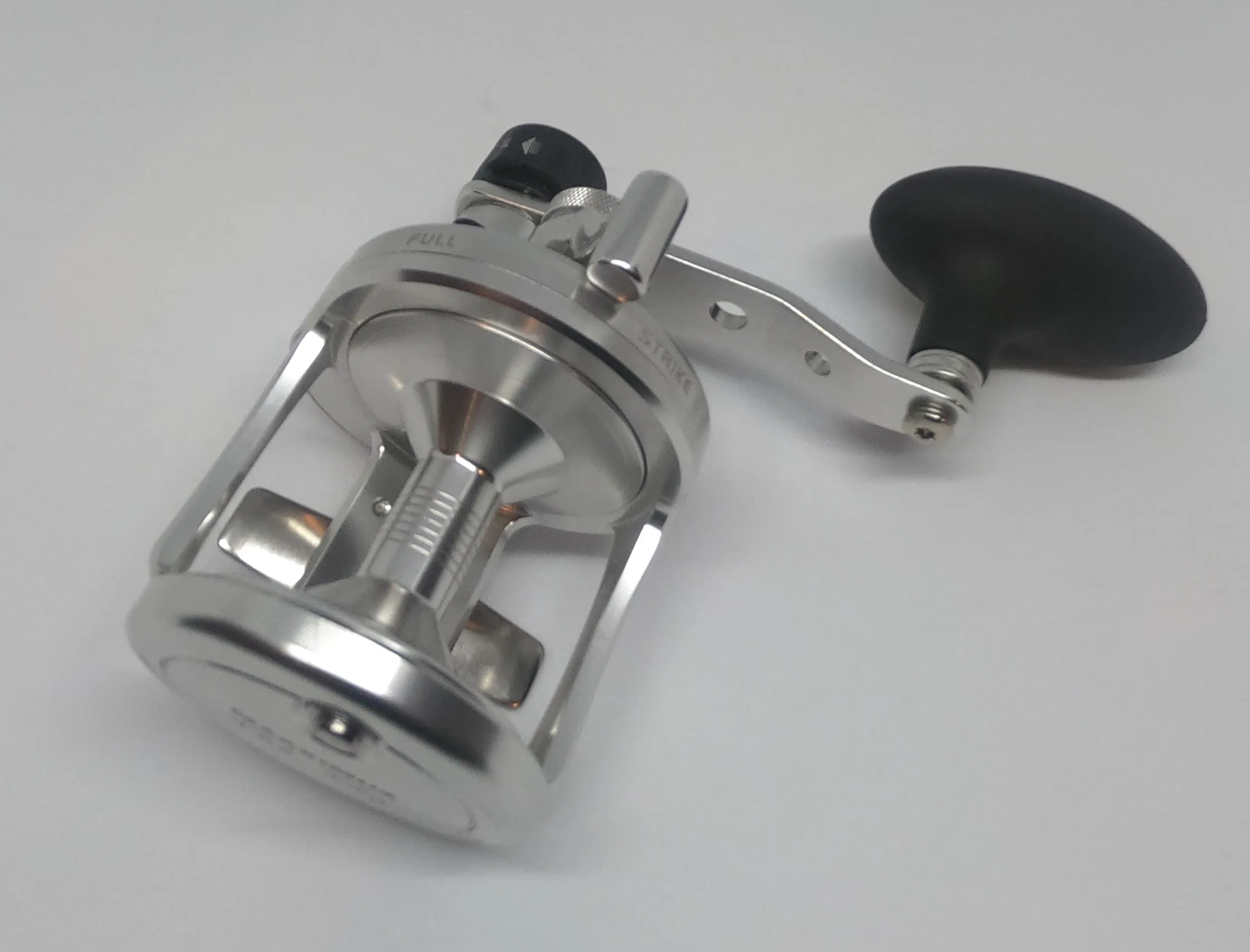 FLADEN - JIGGING REEL MAXXIMUS 2 SPEED SILVER