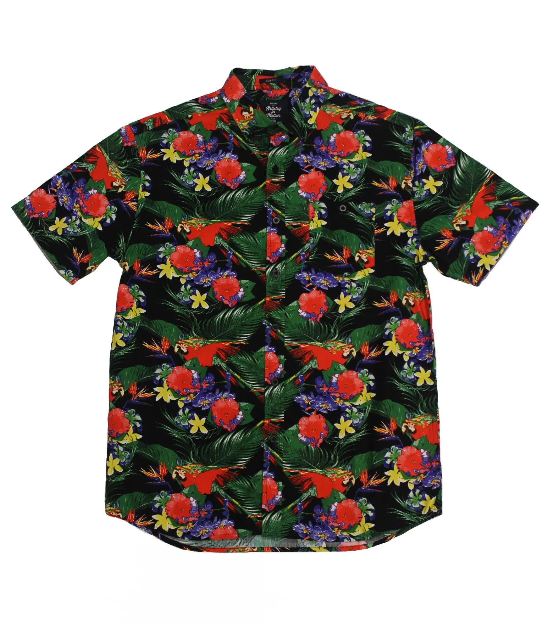 Floral SS Button-down