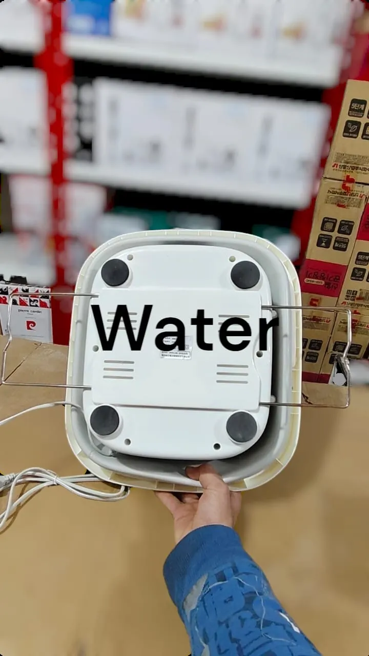 FOLDABLE DIGITAL FOOTBATH MASSAGER