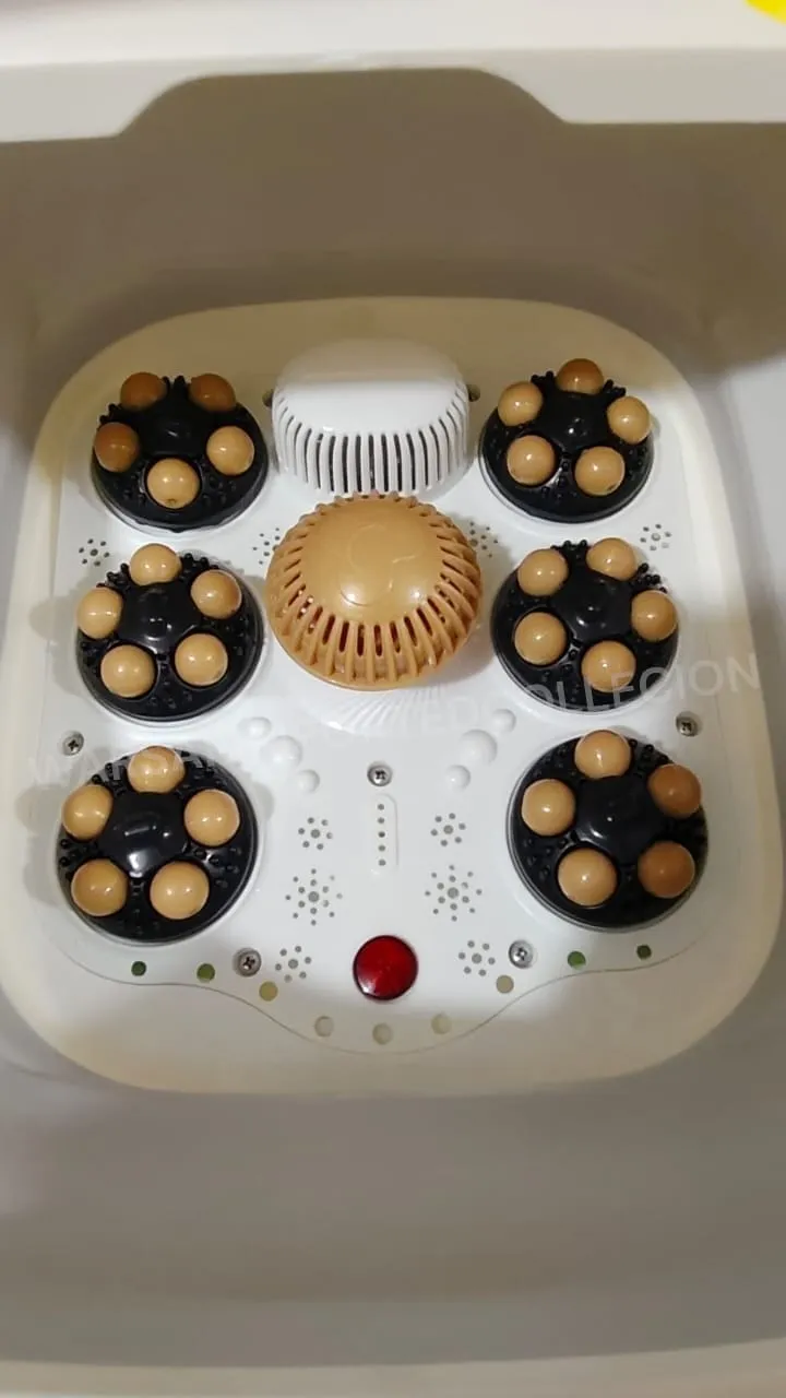 FOLDABLE DIGITAL FOOTBATH MASSAGER