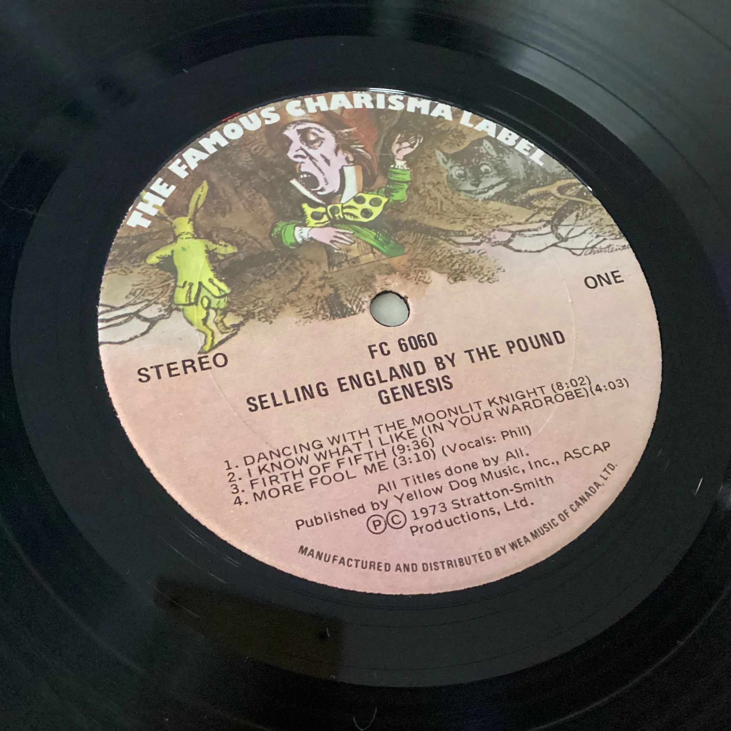 GENESIS = SELLING ENGLAND BY THE POUND (CDN 1973) (USED)
