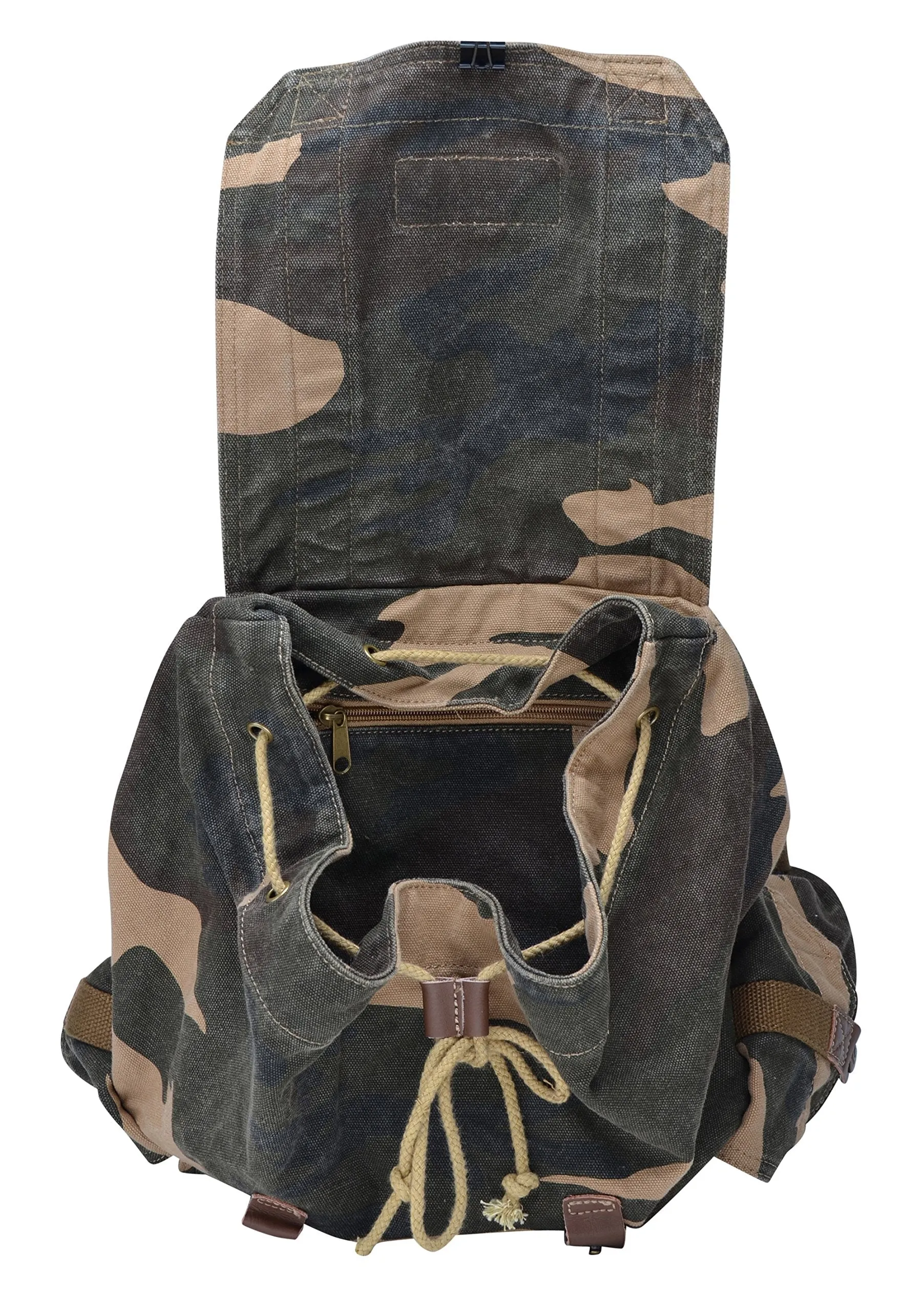 Gootium 21101CAM Specially High Density Thick Canvas Backpack Rucksack (camouflage)