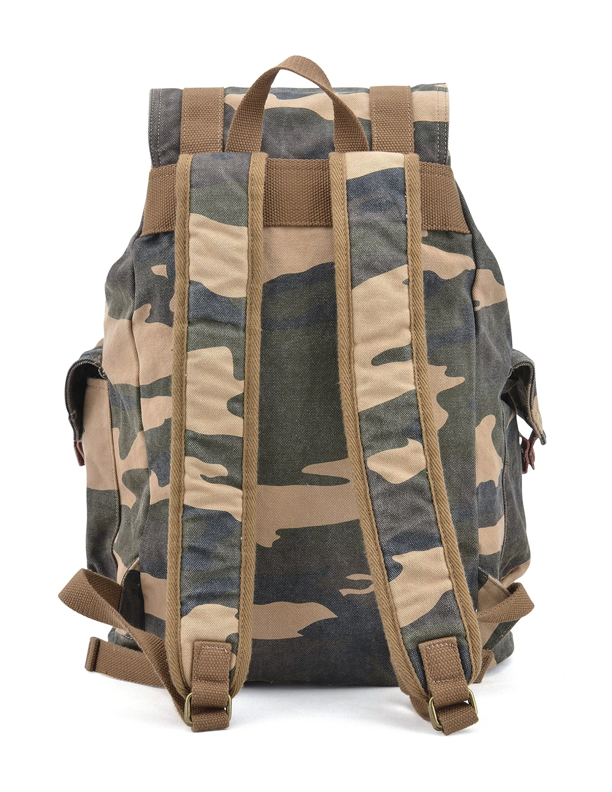 Gootium 21101CAM Specially High Density Thick Canvas Backpack Rucksack (camouflage)