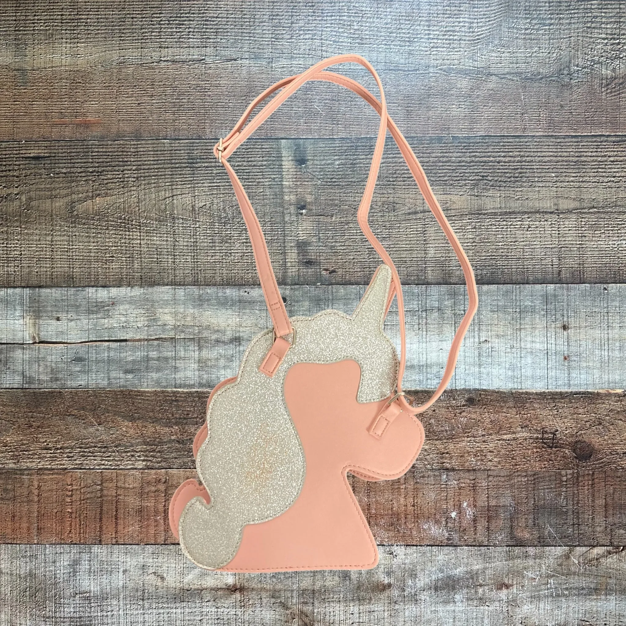 Hannah Banana by Sara Sara Glitter Unicorn Crossbody Bag (see notes, sold out online)