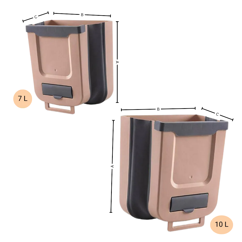 High Capacity Collapsible Trash Can