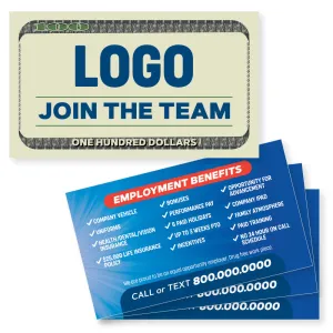 Hiring Business Card