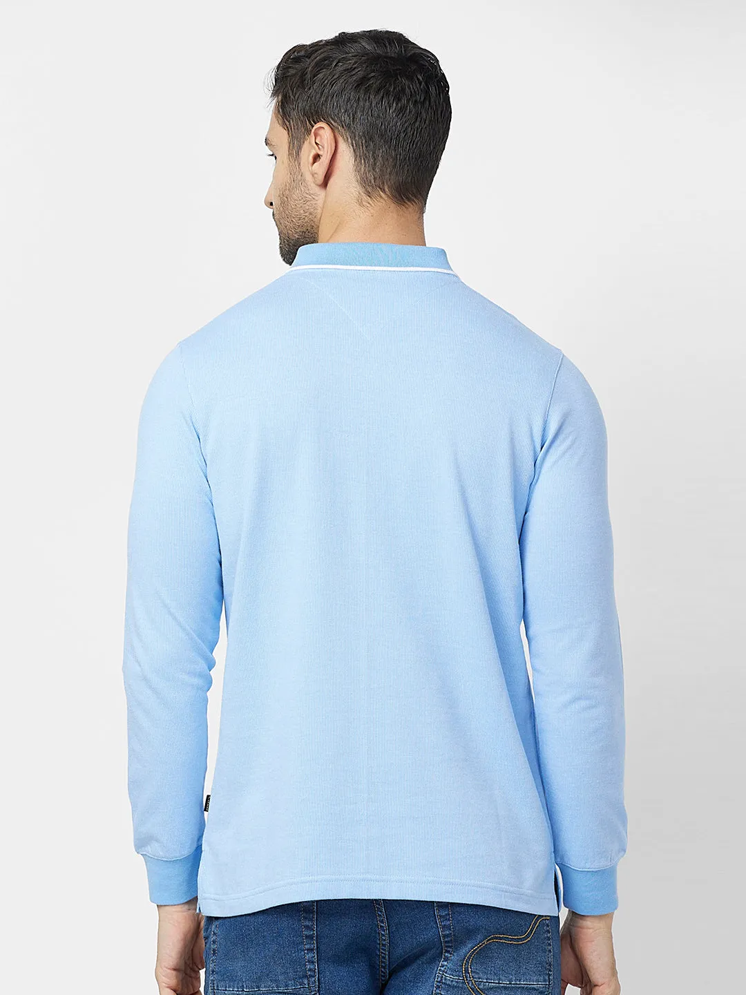 Jacquard Texture Polo