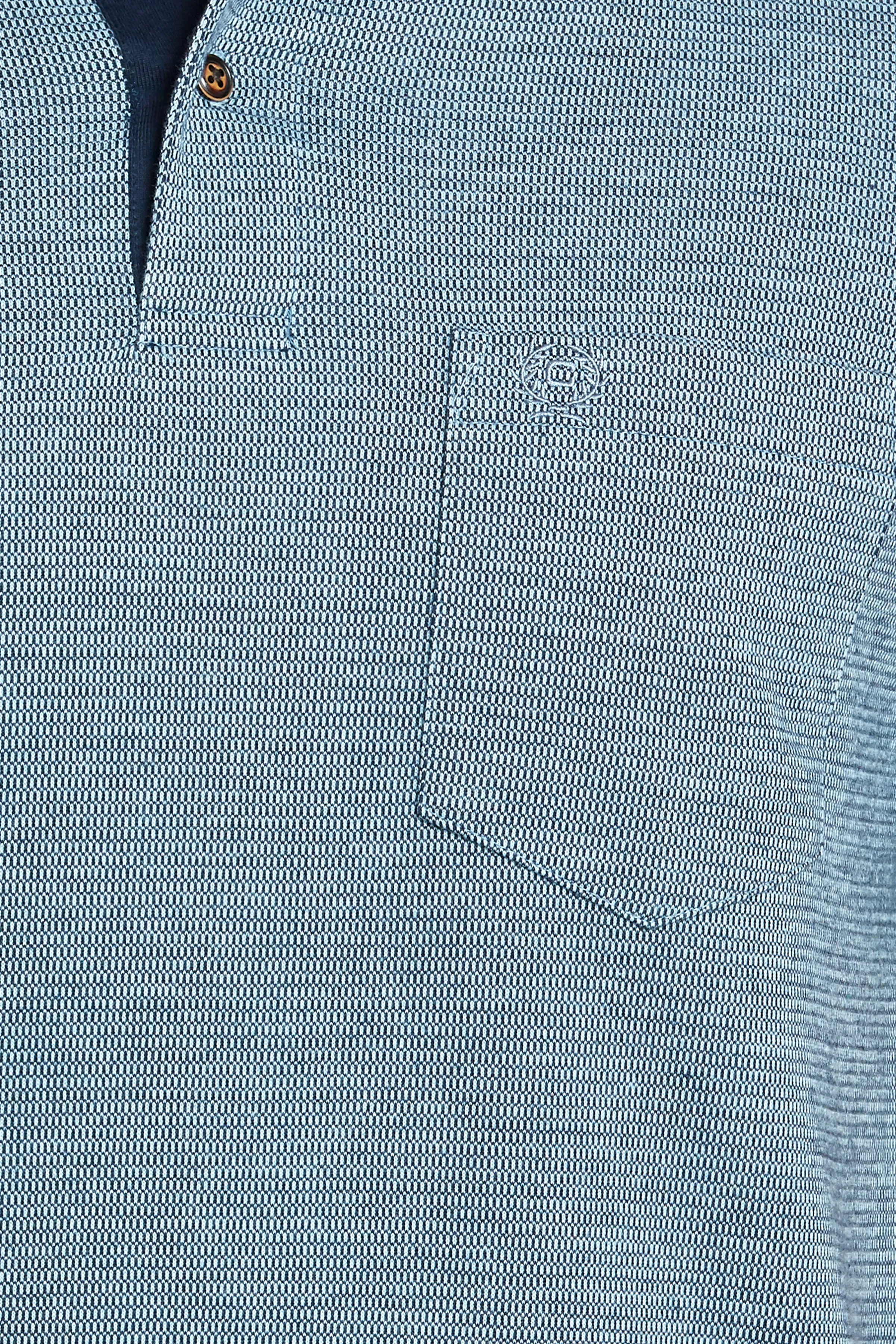 Jacquard Texture Polo