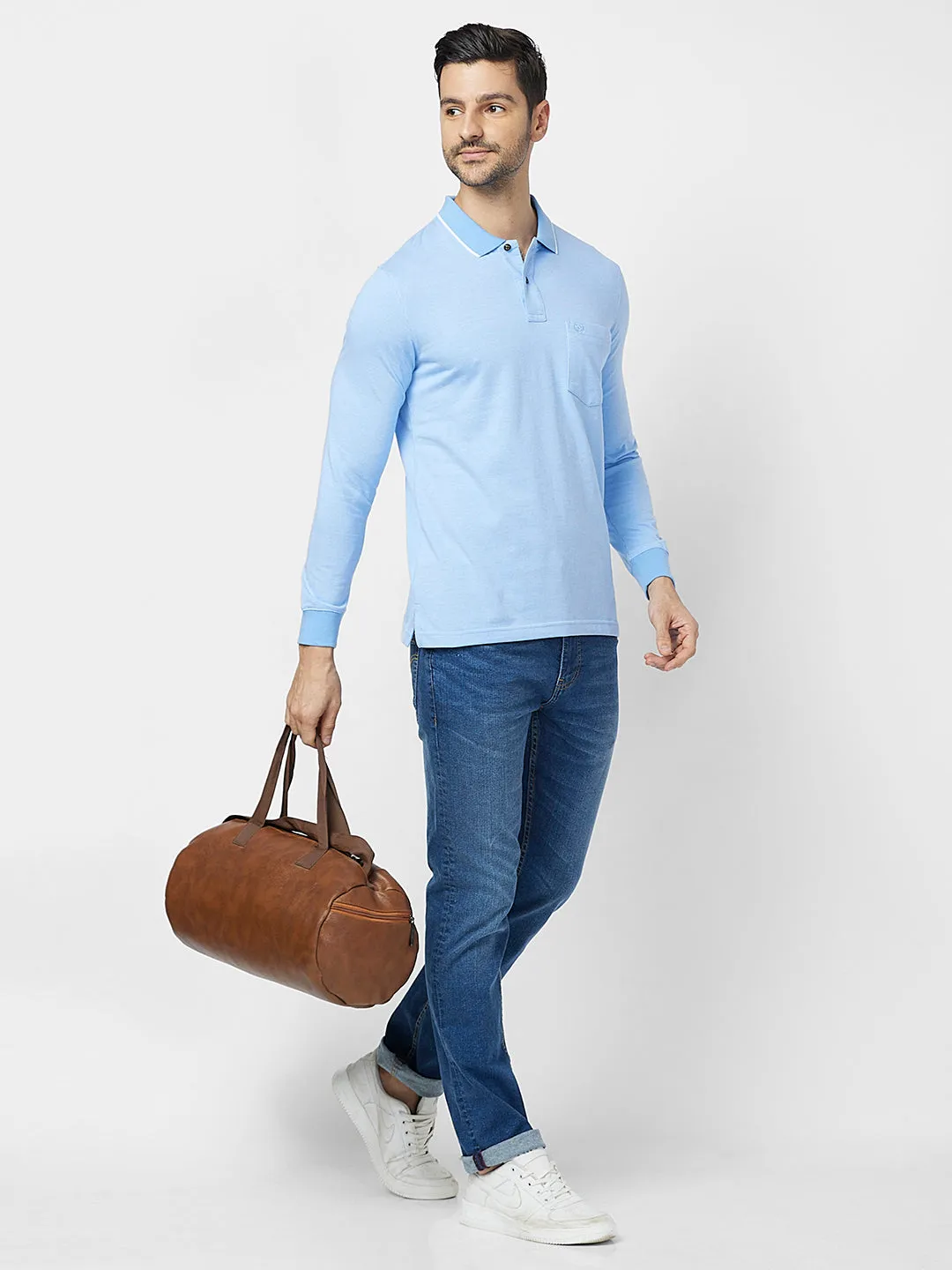 Jacquard Texture Polo