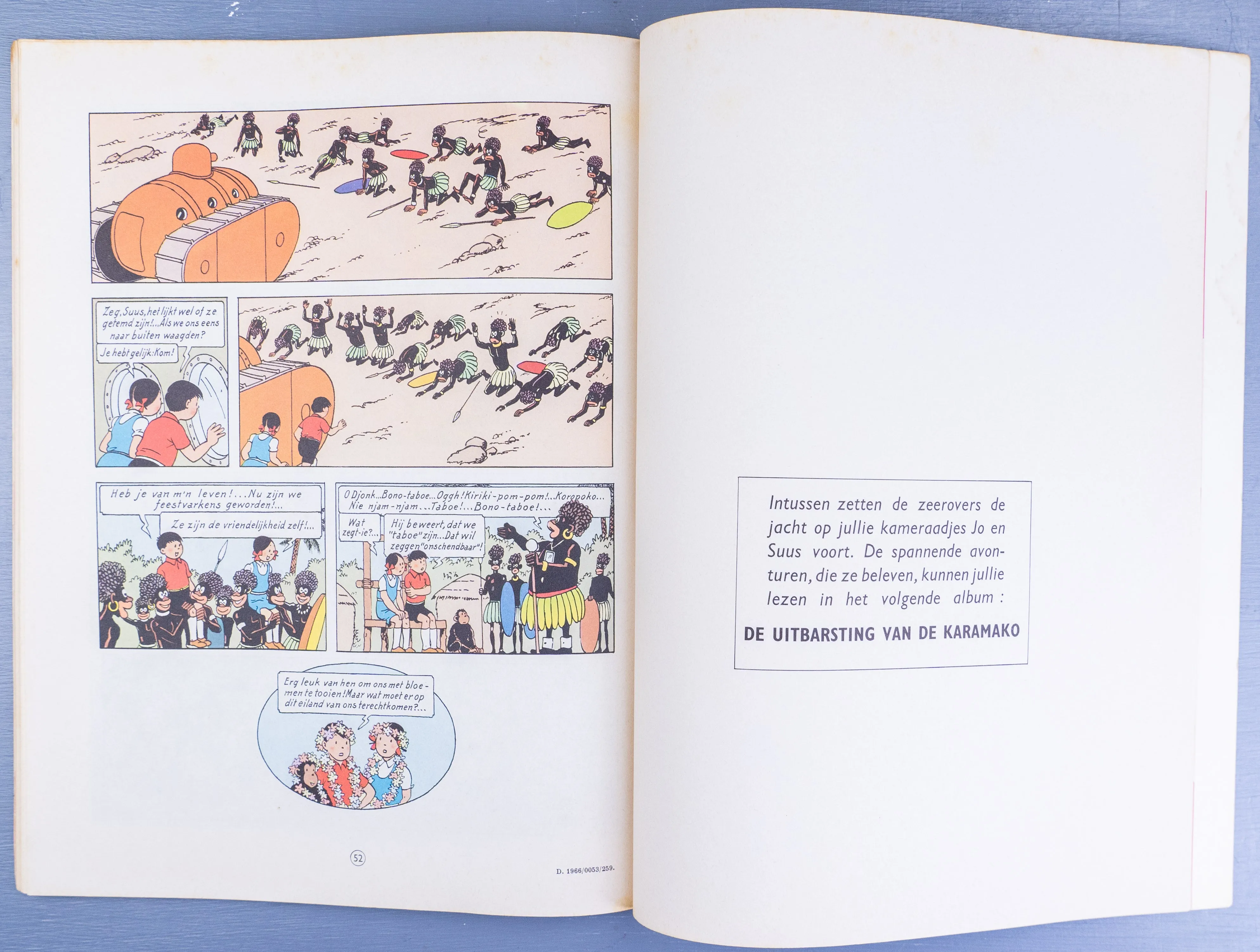 Jo Suus & Jokko: De Manitoba Antwoordt 1968 Dutch PB Casterman Tintin Herge