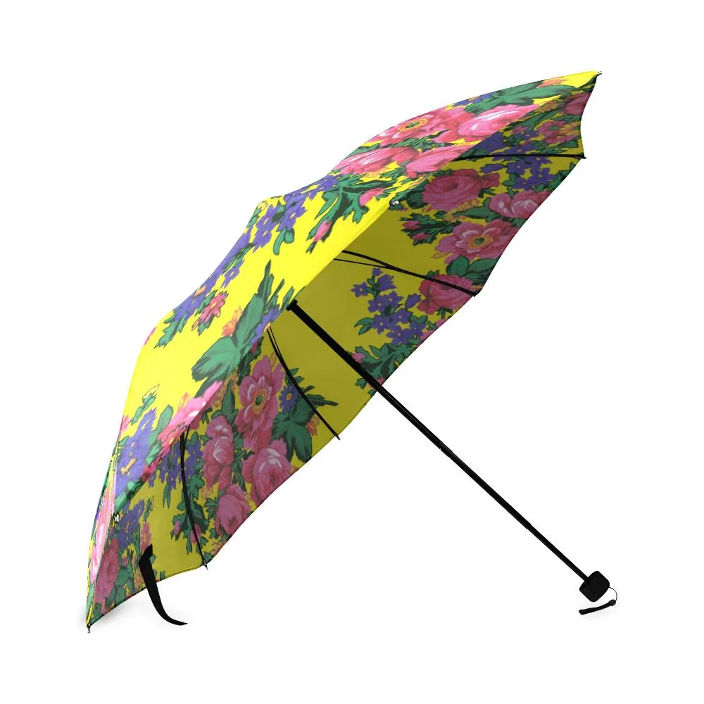 Kokum's Revenge-Yellow Foldable Umbrella