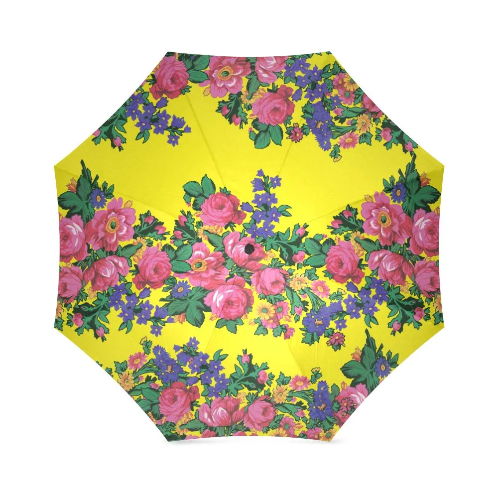 Kokum's Revenge-Yellow Foldable Umbrella