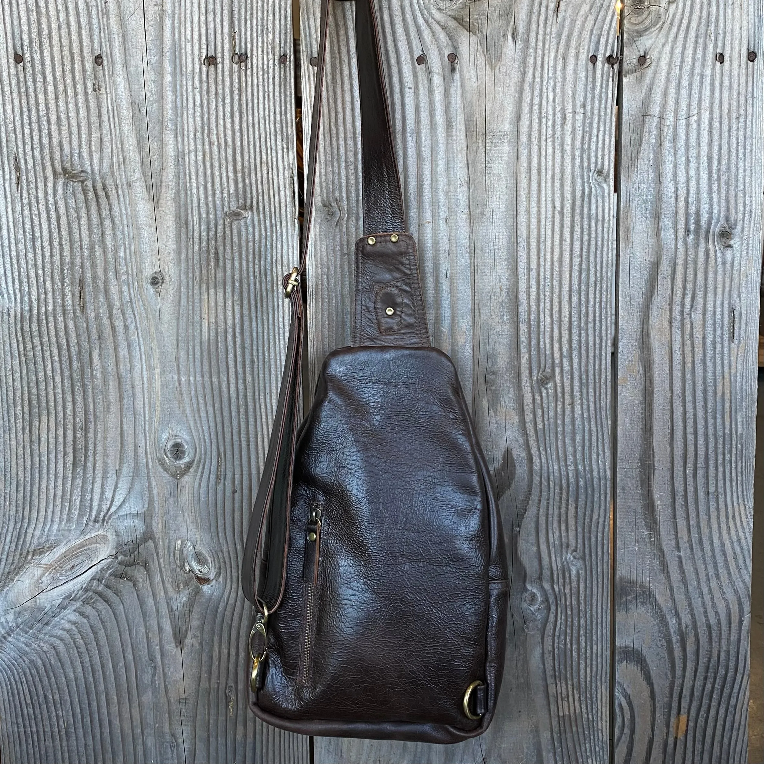 Leather Sling Bag