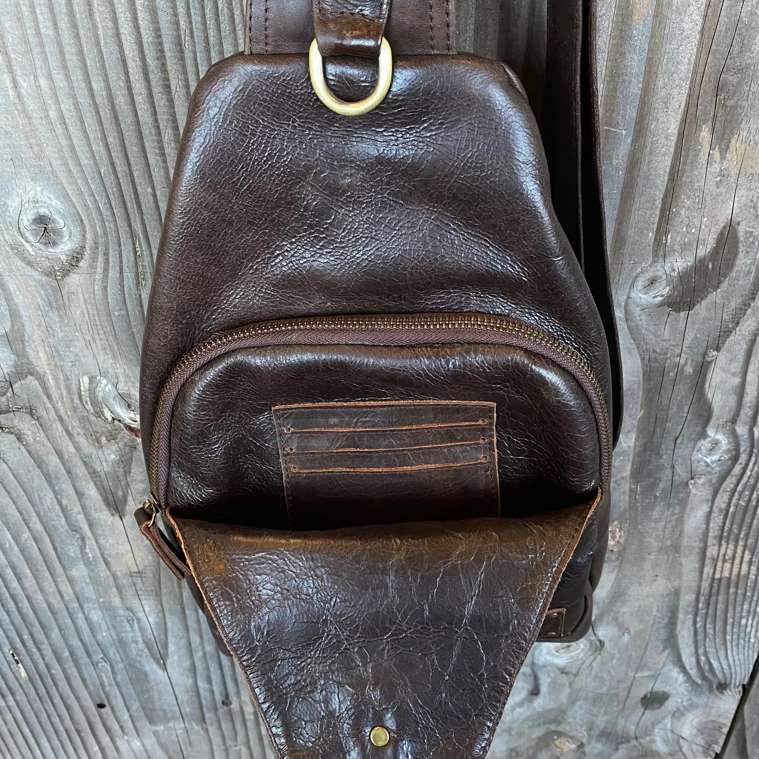 Leather Sling Bag