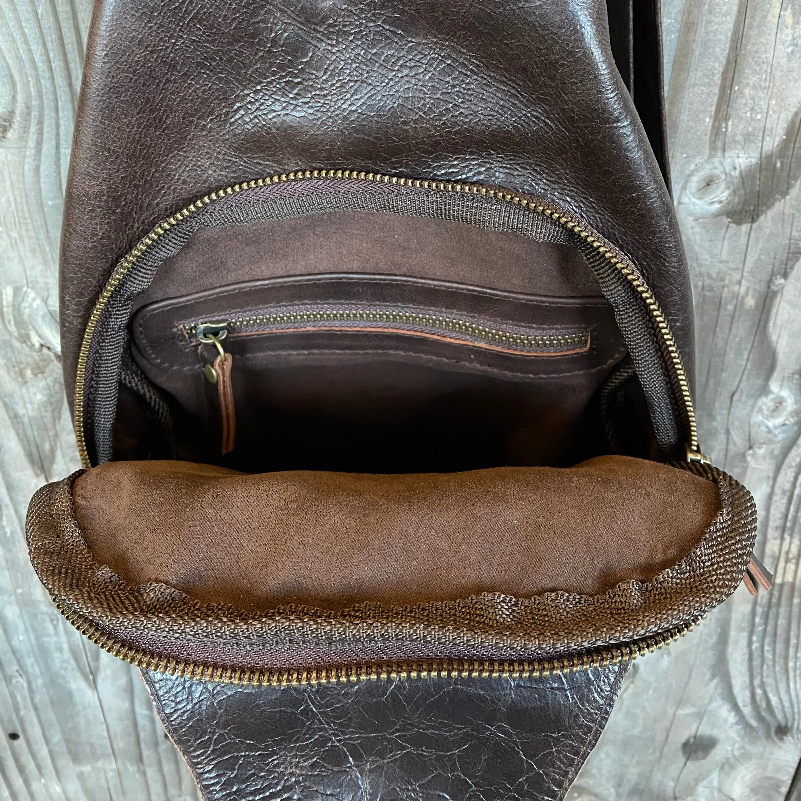 Leather Sling Bag