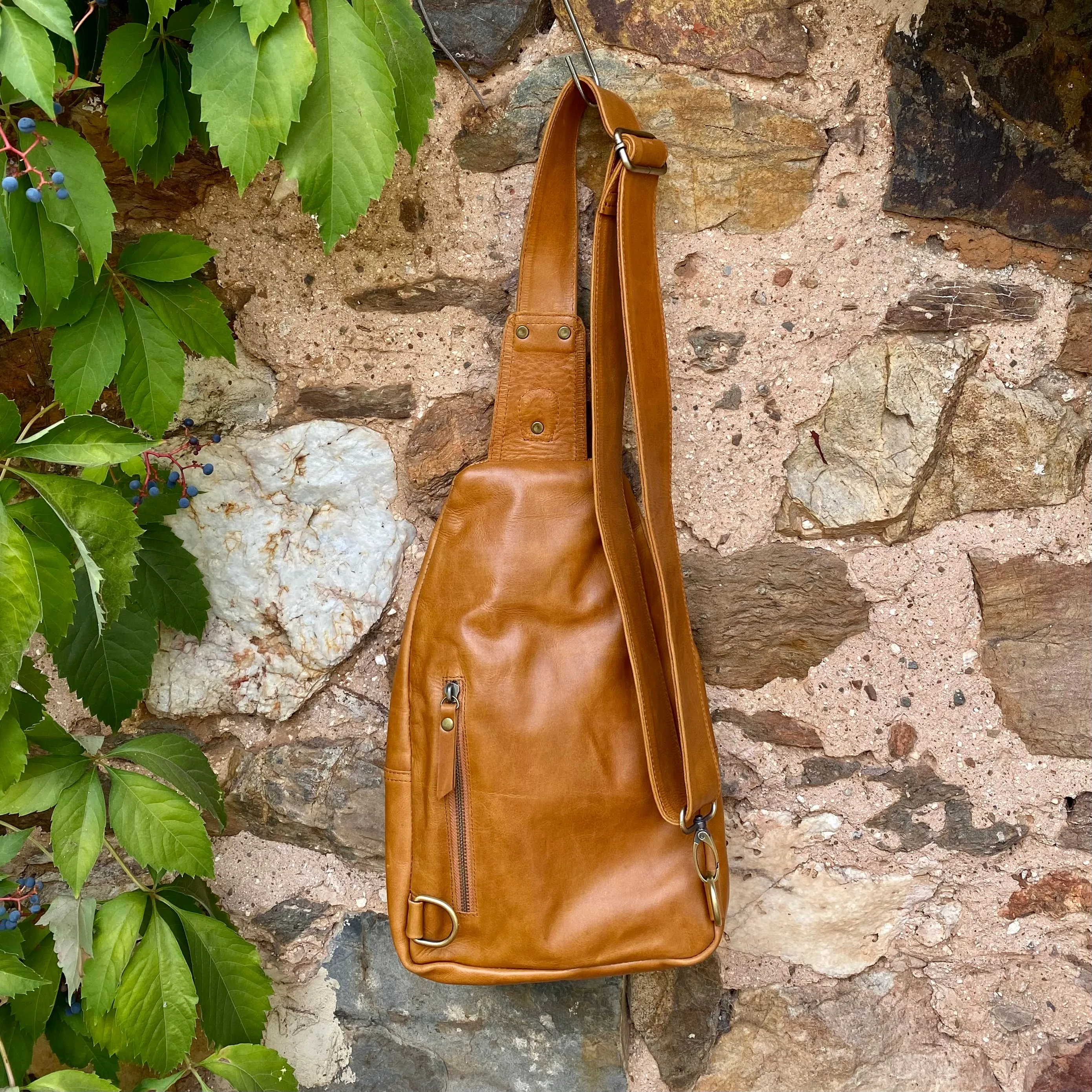 Leather Sling Bag