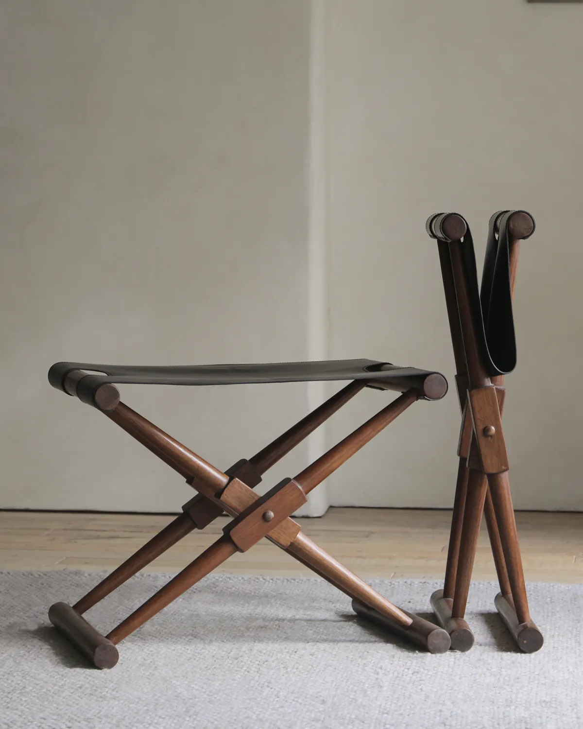 Lux Leather Stool