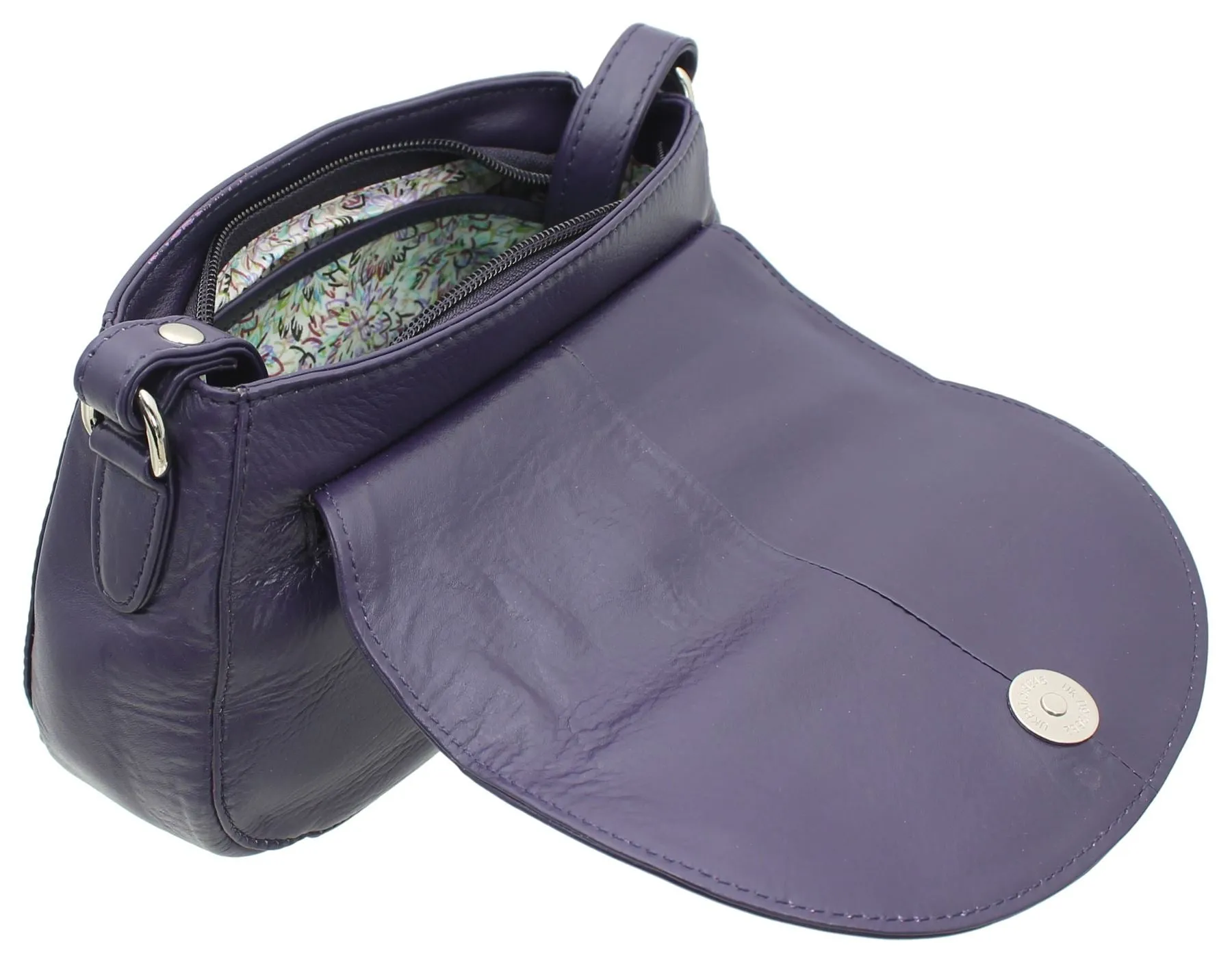 Mala Leather Anishka Collection Small Leather Shoulder Bag 7201_75