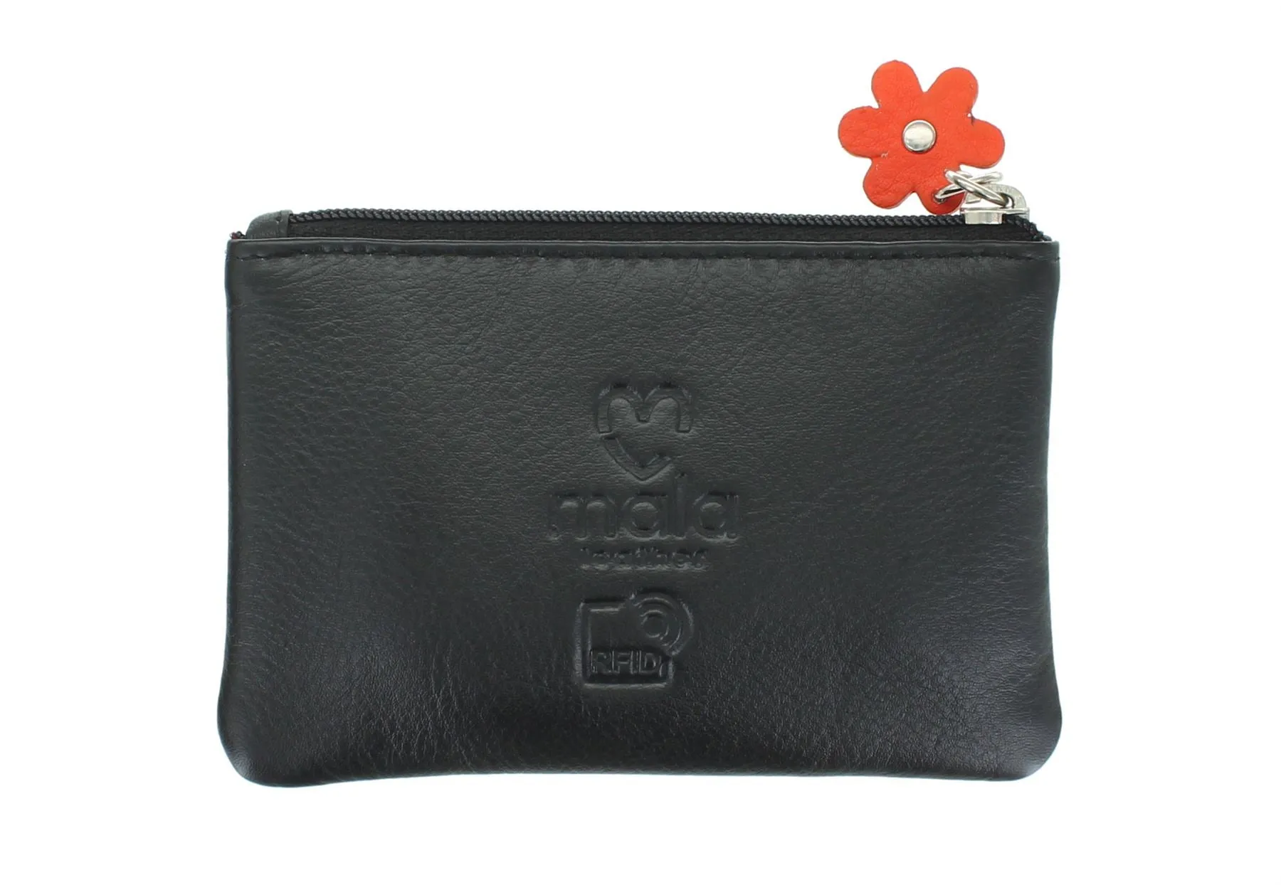 Mala Leather ROBIN Collection Coin Purse With Keyring - RFID Protected 4151_97