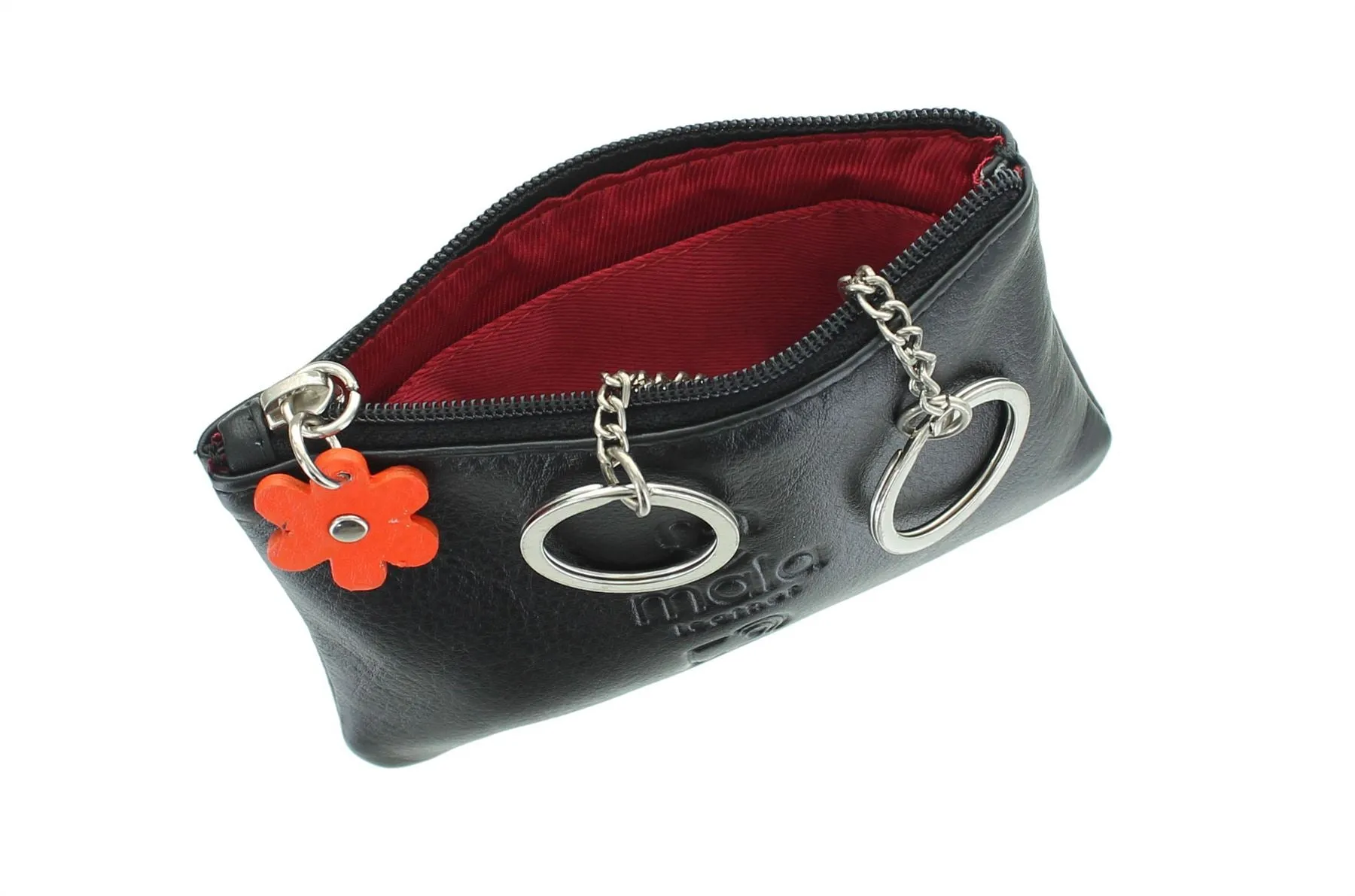 Mala Leather ROBIN Collection Coin Purse With Keyring - RFID Protected 4151_97